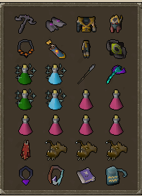 Best inventory setup for Royal Titans