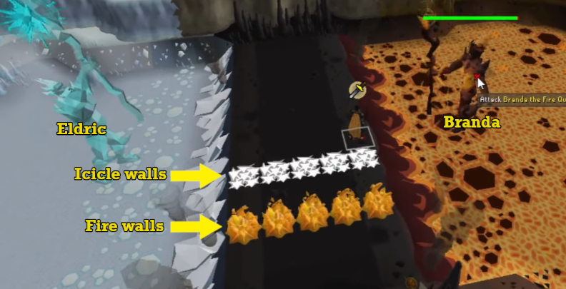 Starting the Royal Titans fight