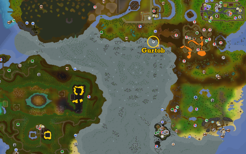 Location of the Jubbly Jive course