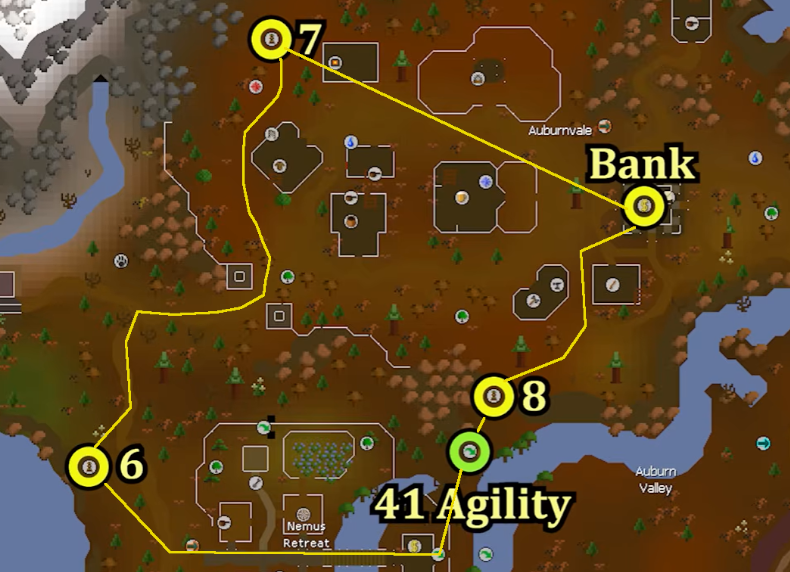 3 Totem Run with 41 Agility