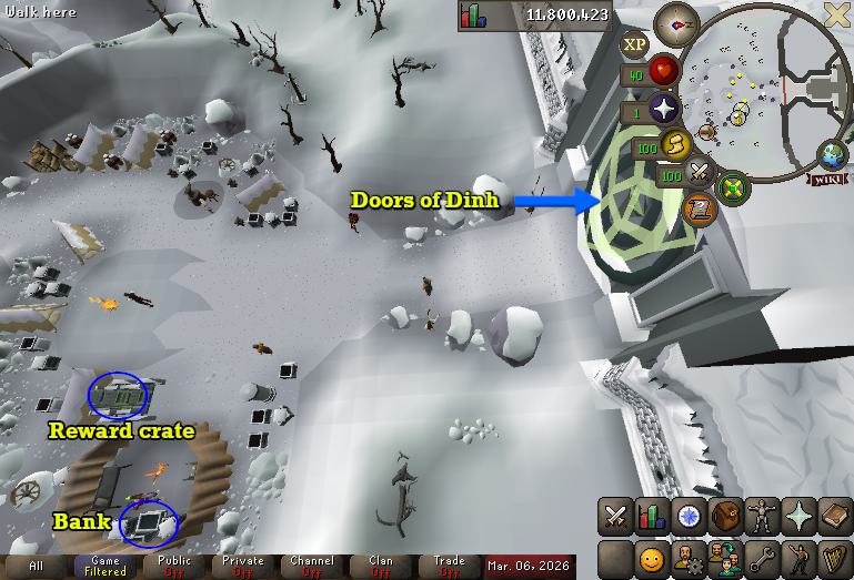 Entrance of Wintertodt