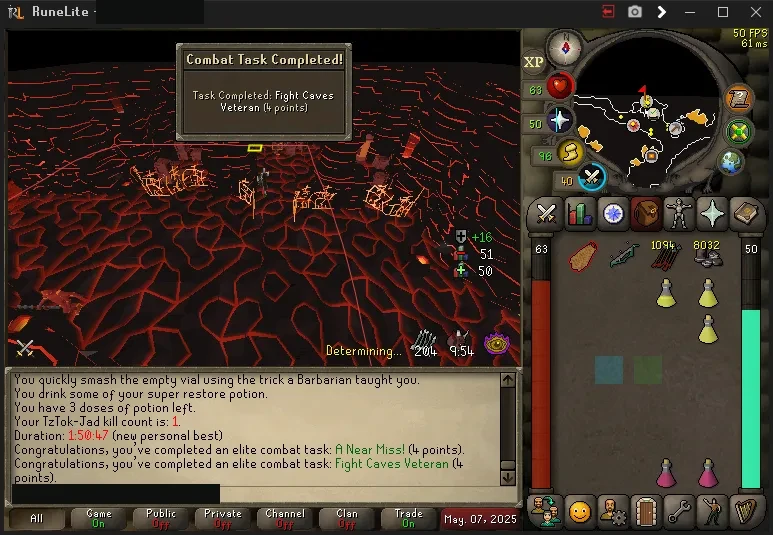 Fire Cape Completion #1