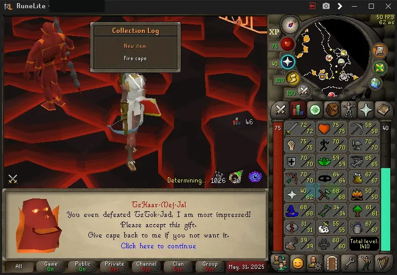 Fire Cape Completion #6